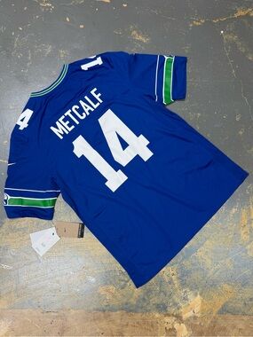 Nike DK Metcalf Seattle Seahawks Large NFL Jersey Football 67NM-03LD